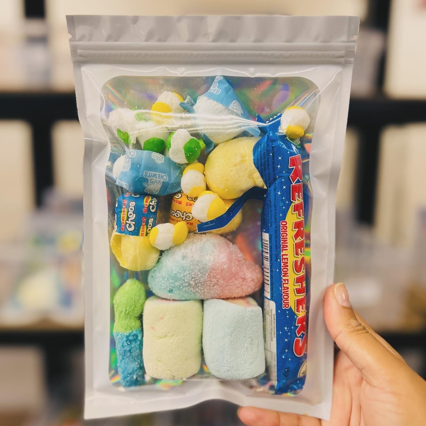 Blue Mix Freeze Dried Candy (Halal)