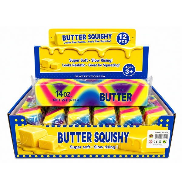 RAINBOW XL Butter Foam Slow Rising Squishy – Crazy Candy Co