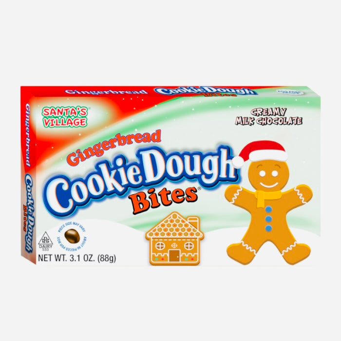 Santa's Village Xmas Gingerbread Cookie Dough Bites