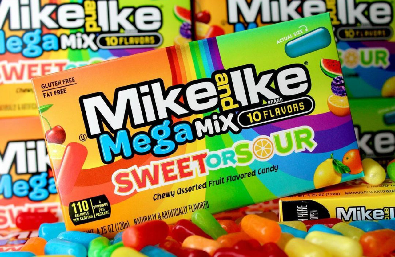 Mike and Ike Sweet or Sour Mega Mix