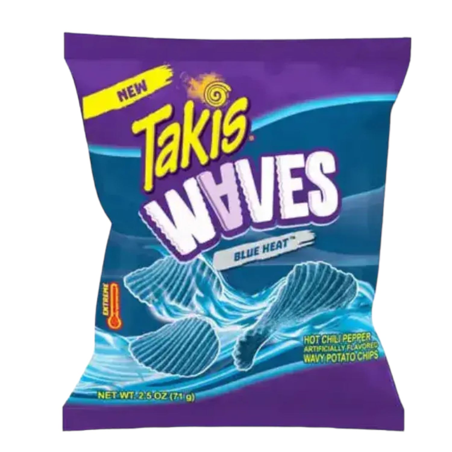 Takis Waves Blue Heat 71g (USA)