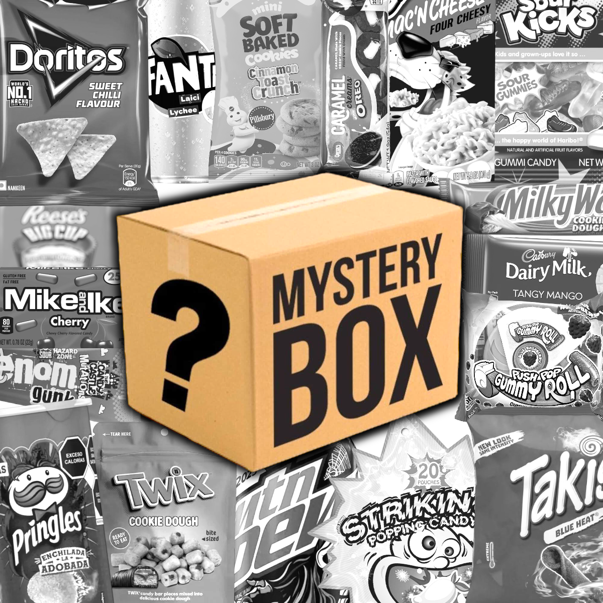 Best Before Dated Mystery Box – Crazy Candy Co