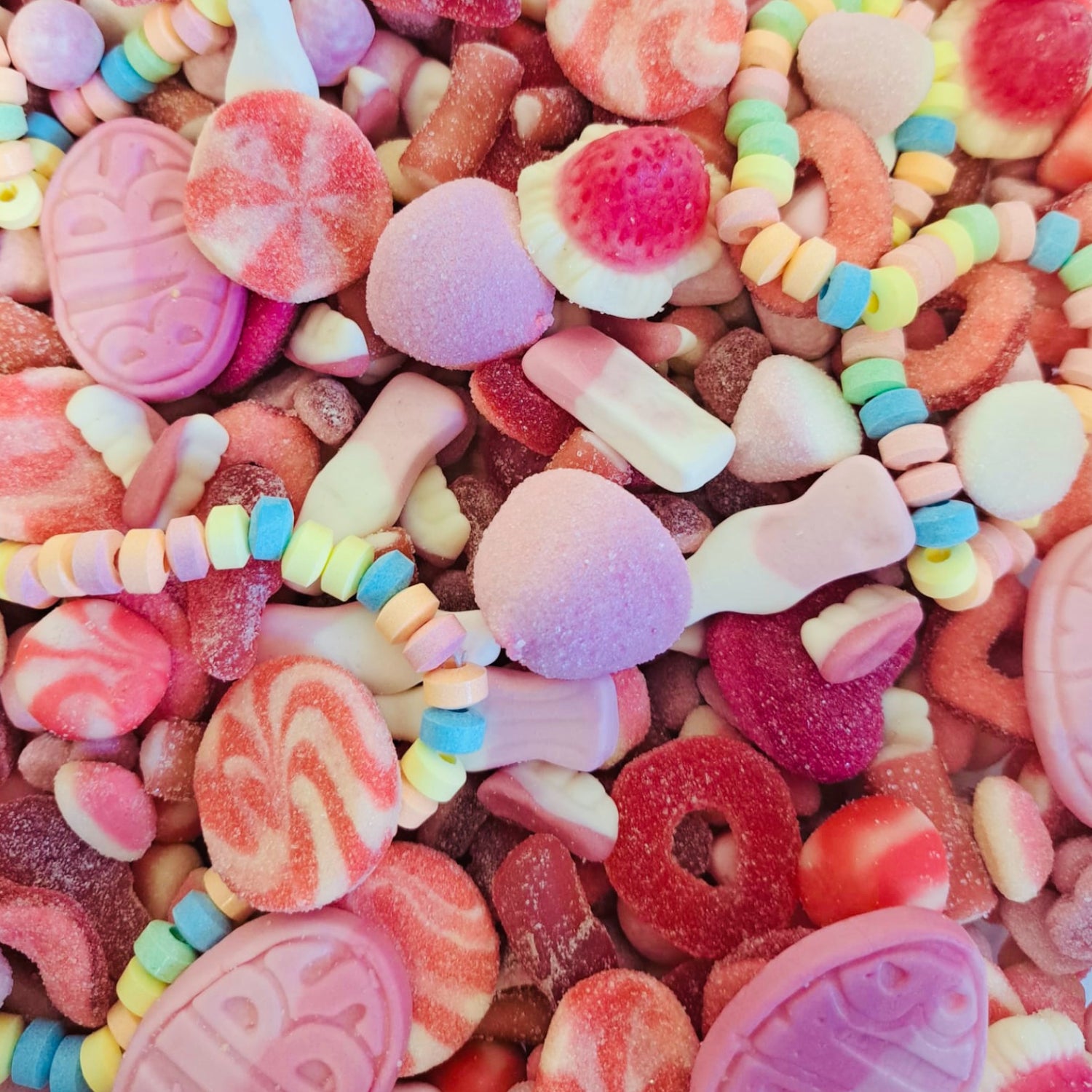 Pink Pick n Mix Sweets 800g