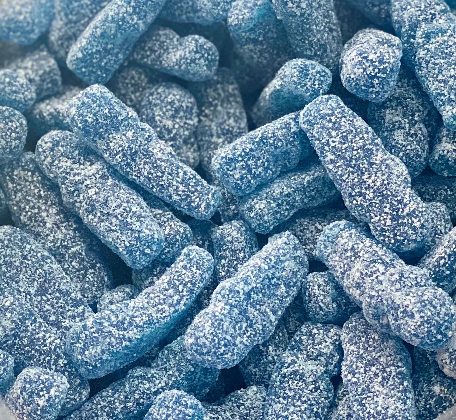 Fizzy Blue Jelly Babies 200g (Vegan)