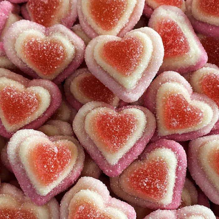 Triple Pink Hearts 100g