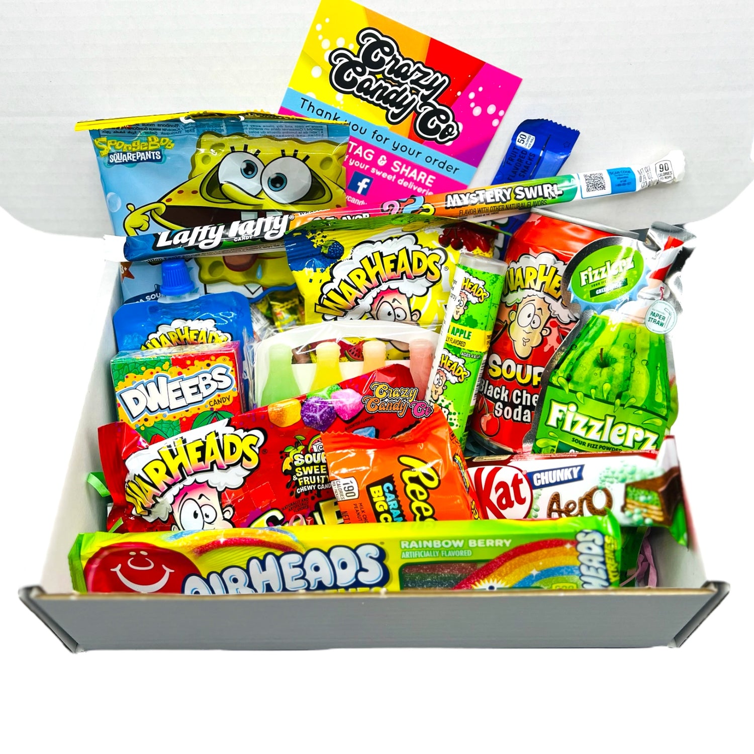 American Candy Gift Box (Sweets Chocolate Drink)
