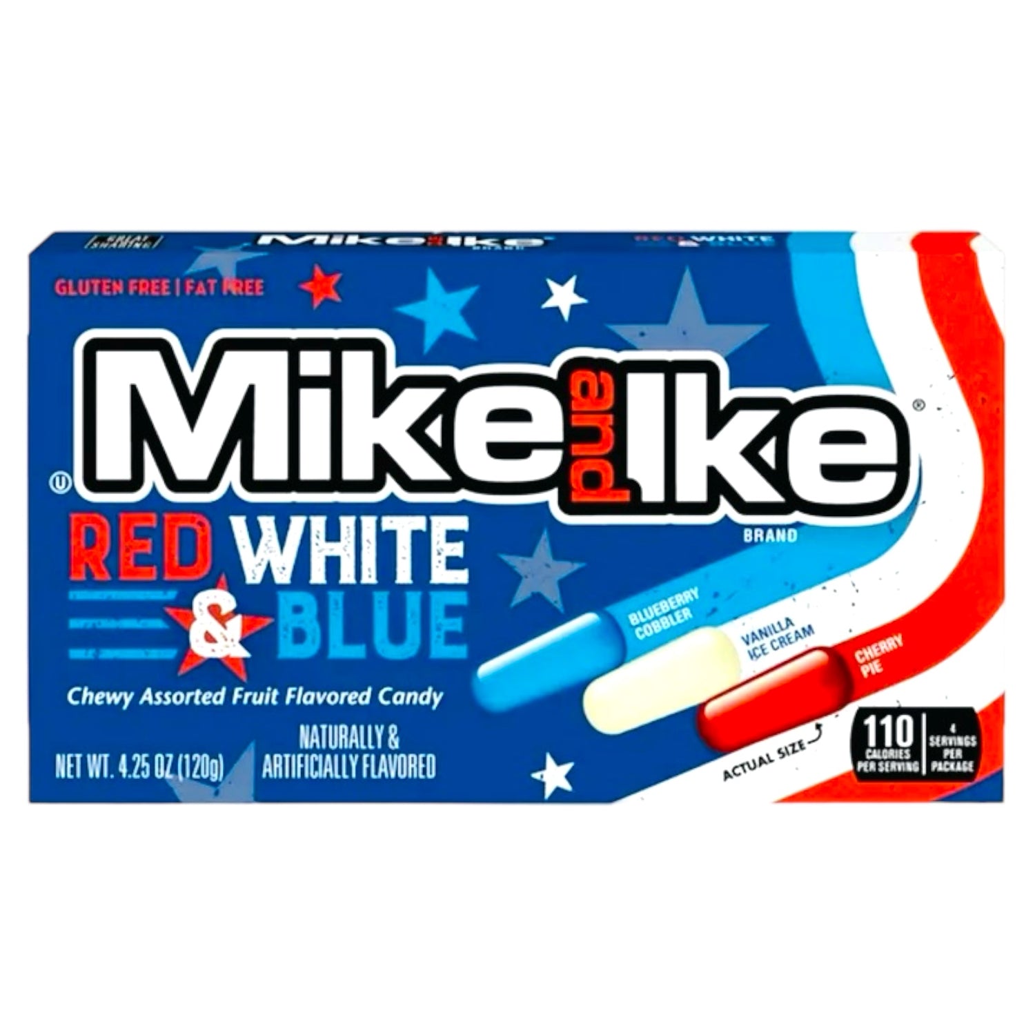 Mike and Ike Red White & Blue