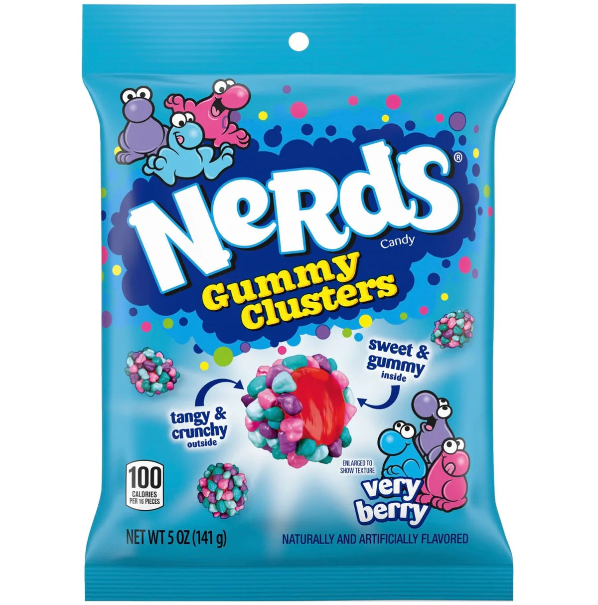 Nerds Gummy Clusters VERY BERRY 142g