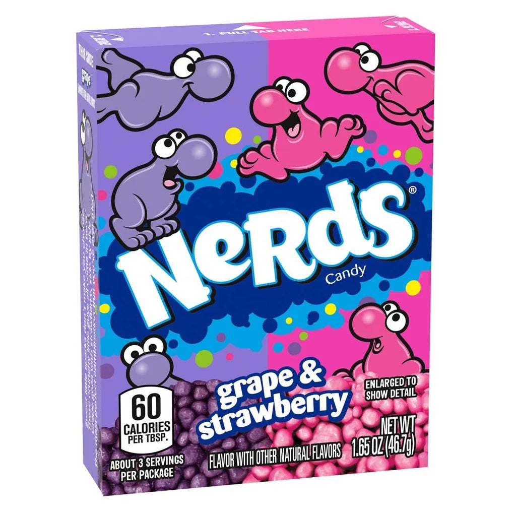 Nerds Grape and Strawberry 46g