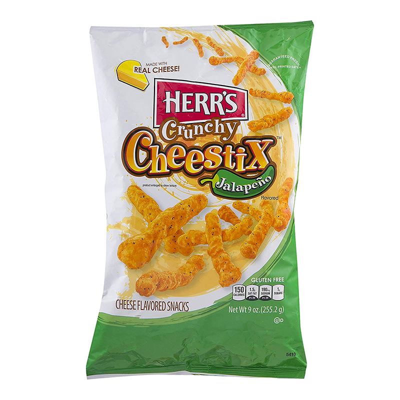 Herr's Jalapeno Crunchy Cheestix 255g