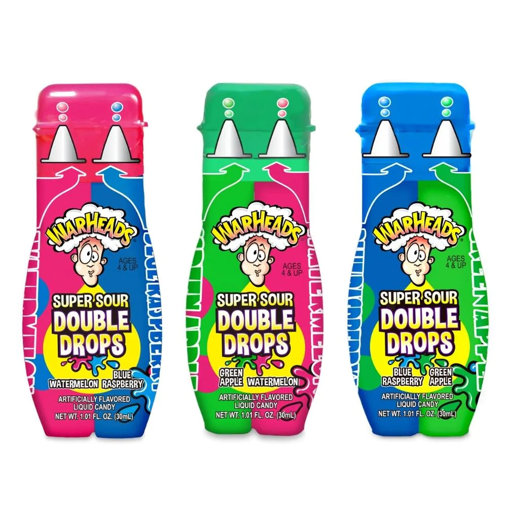 Warheads Super Sour Double Drops x1