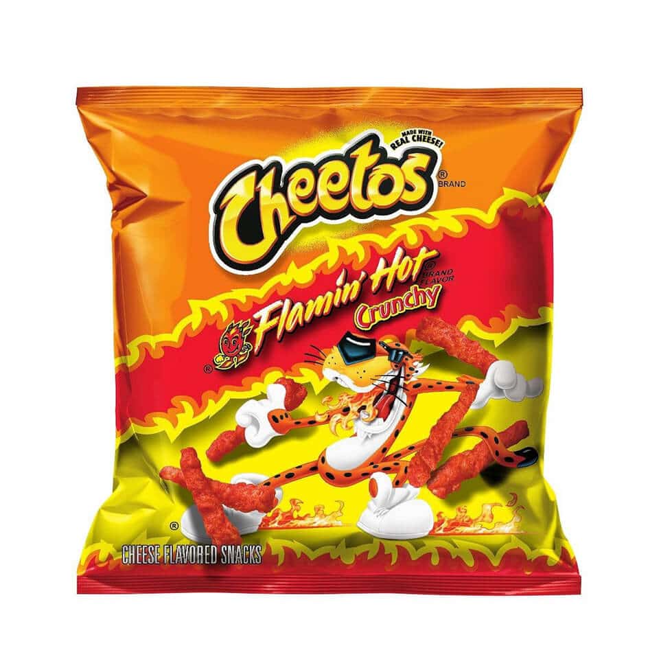 Cheetos Crunchy Flamin Hot 35g mini bag