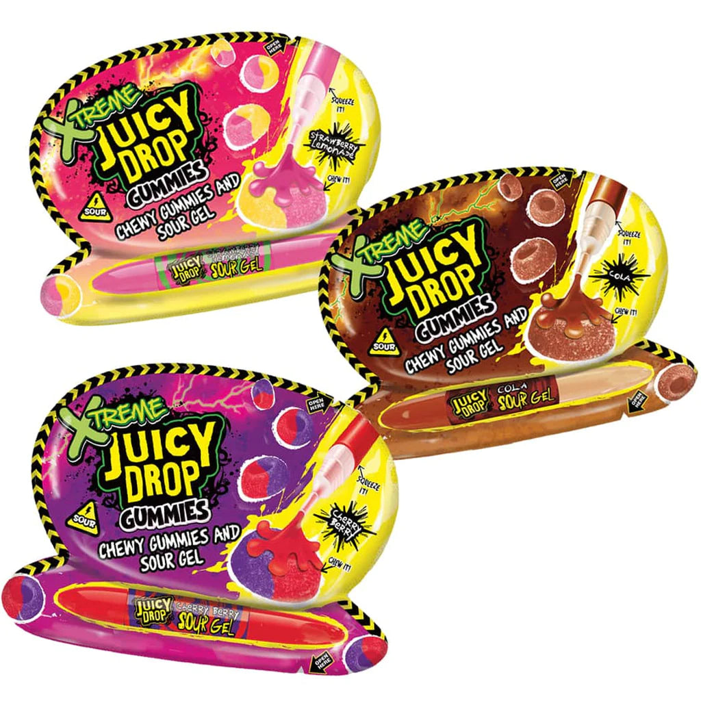 Juicy Drop Xtreme Gummies & Sour Gel