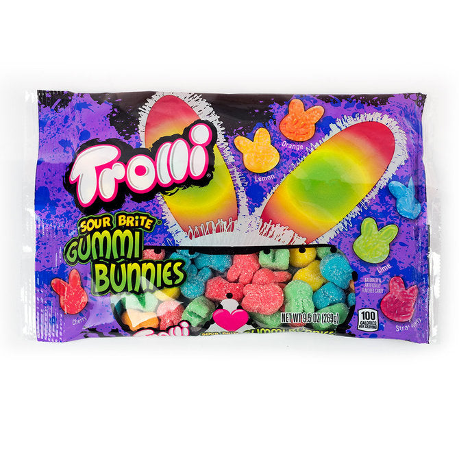 Trolli Sour Brite Gummi Bunnies 269g Big Bag