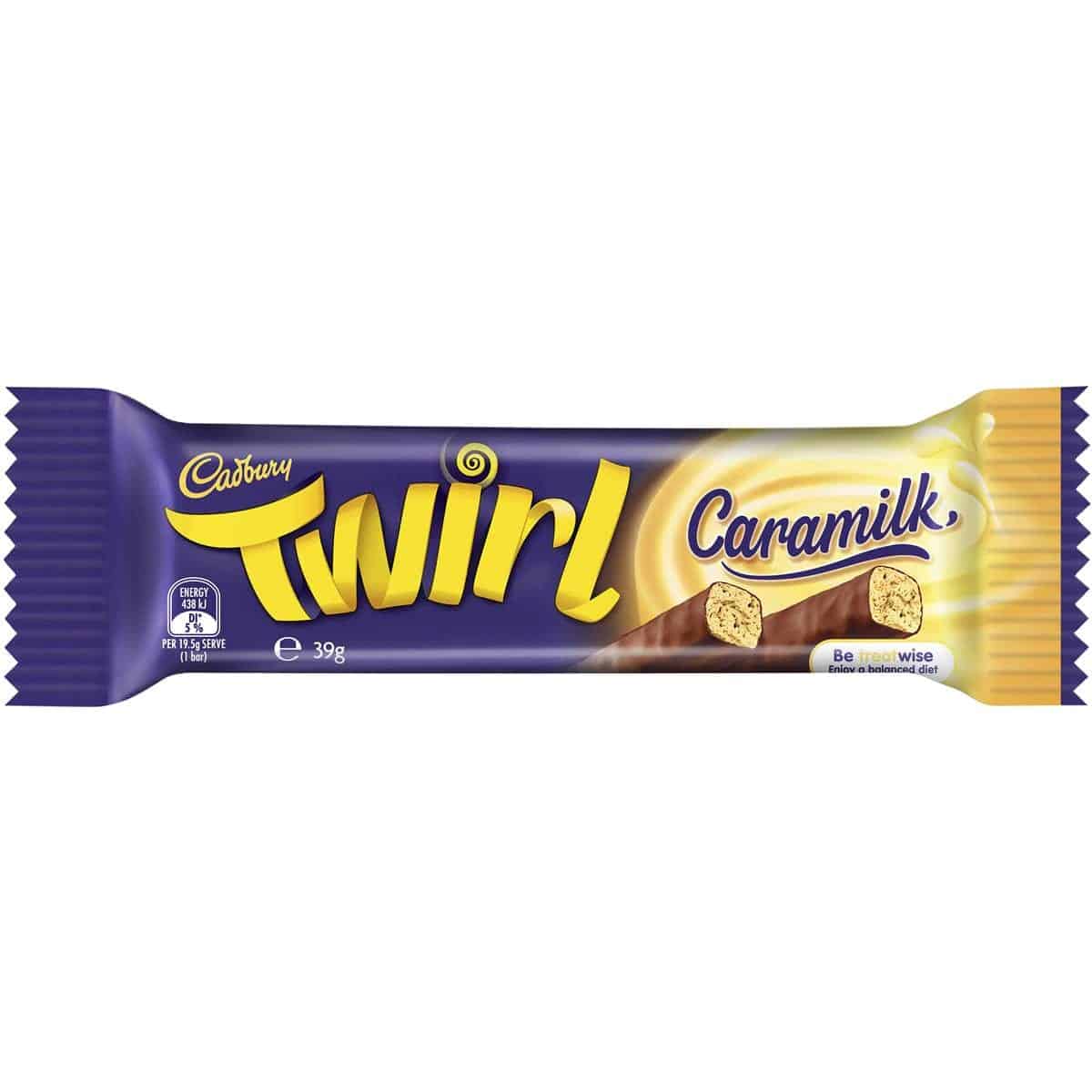 Twirl Caramilk 39g (Australia)