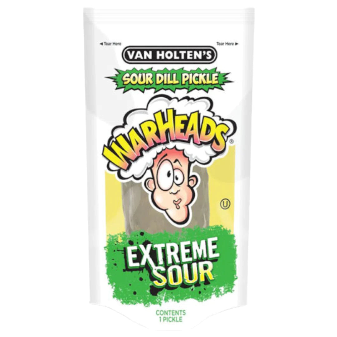 Warheads Sour Dill - Pickle In A Pouch