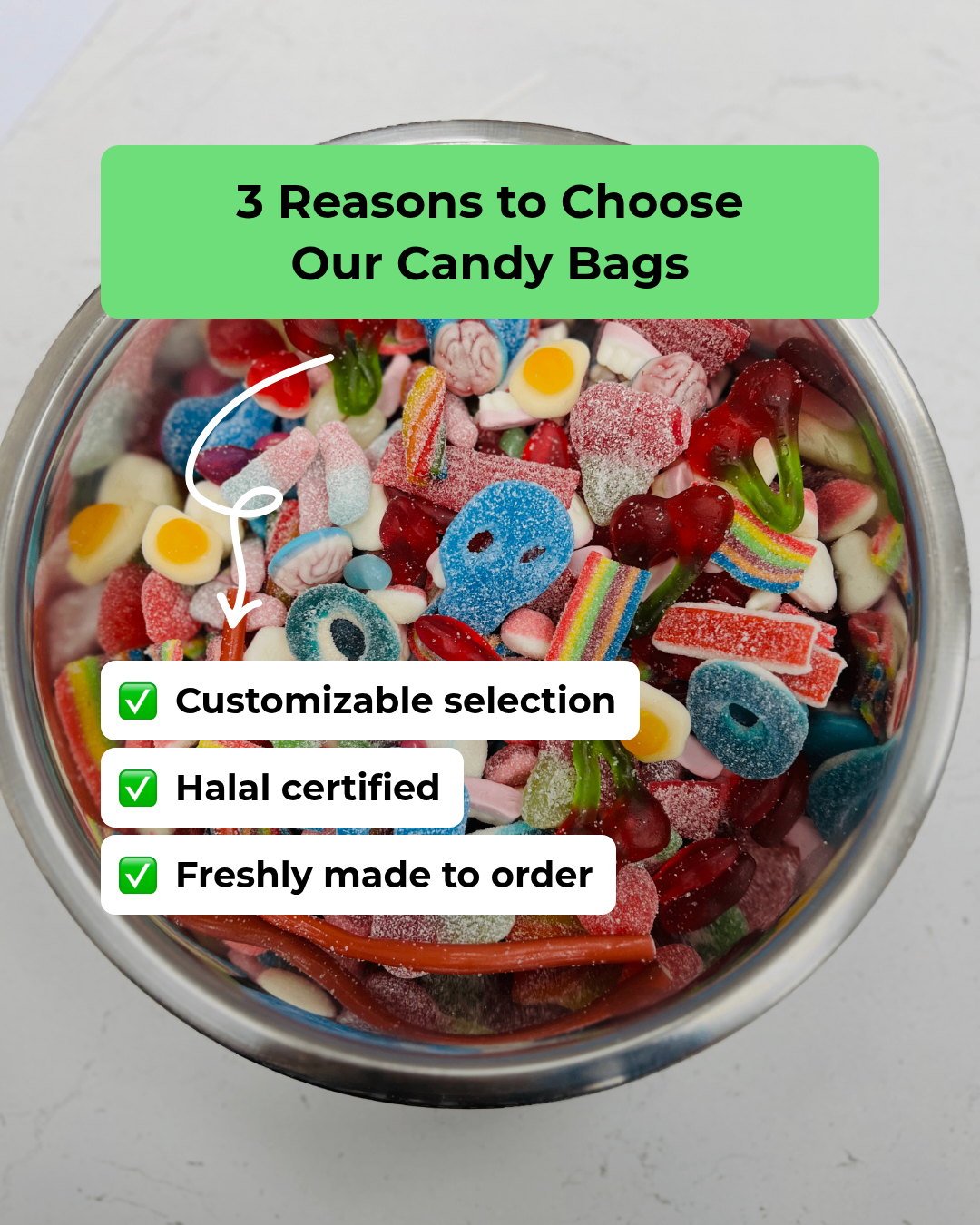Create Your Own Pick and Mix Bag (Halal)