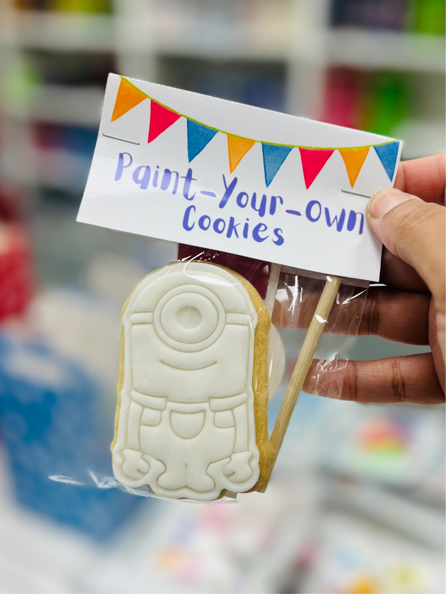 Paint Your Own Cookies - Minions