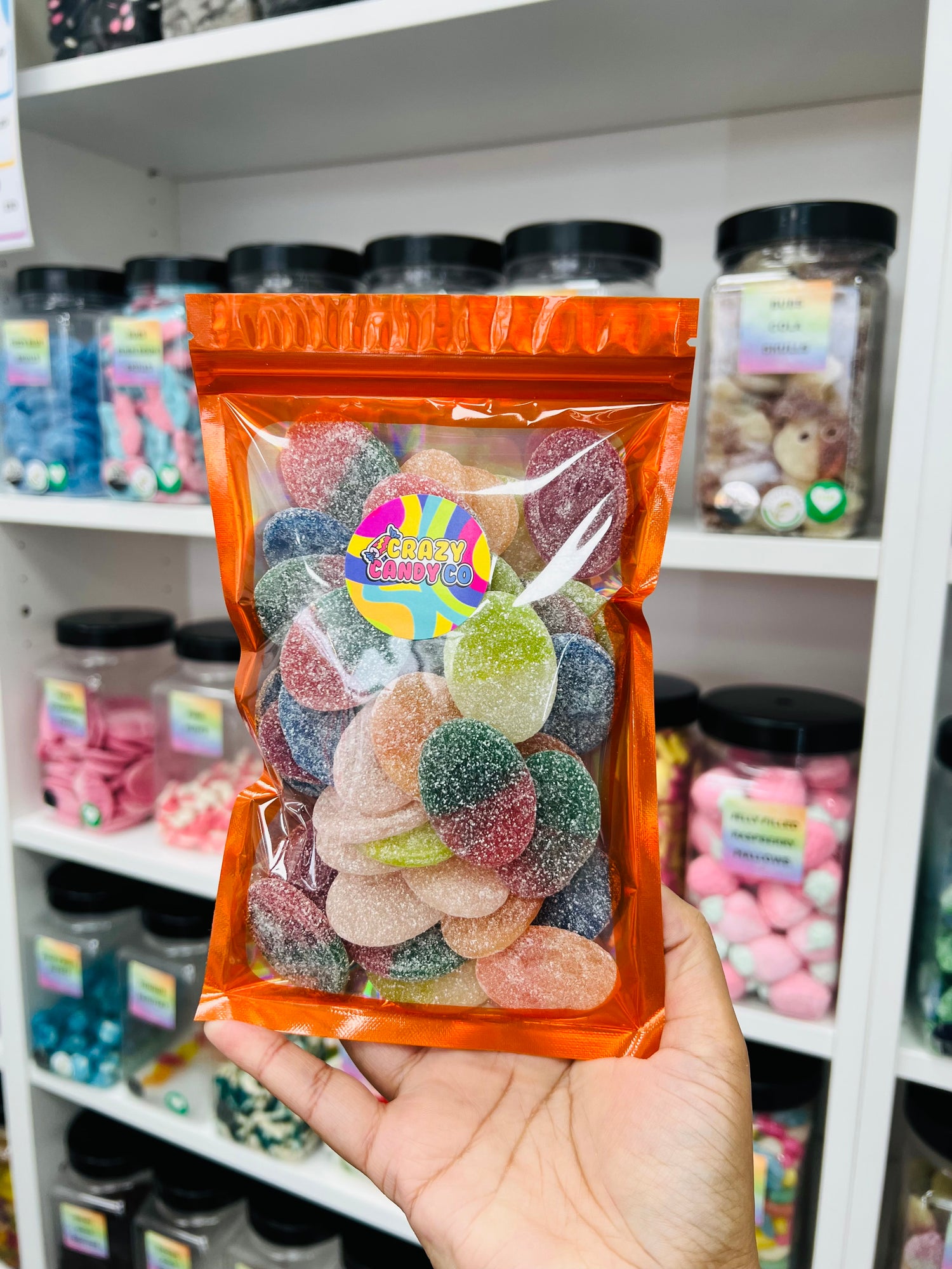 Sour Swedish Ovals Mix Flavours 250g (Vegan)
