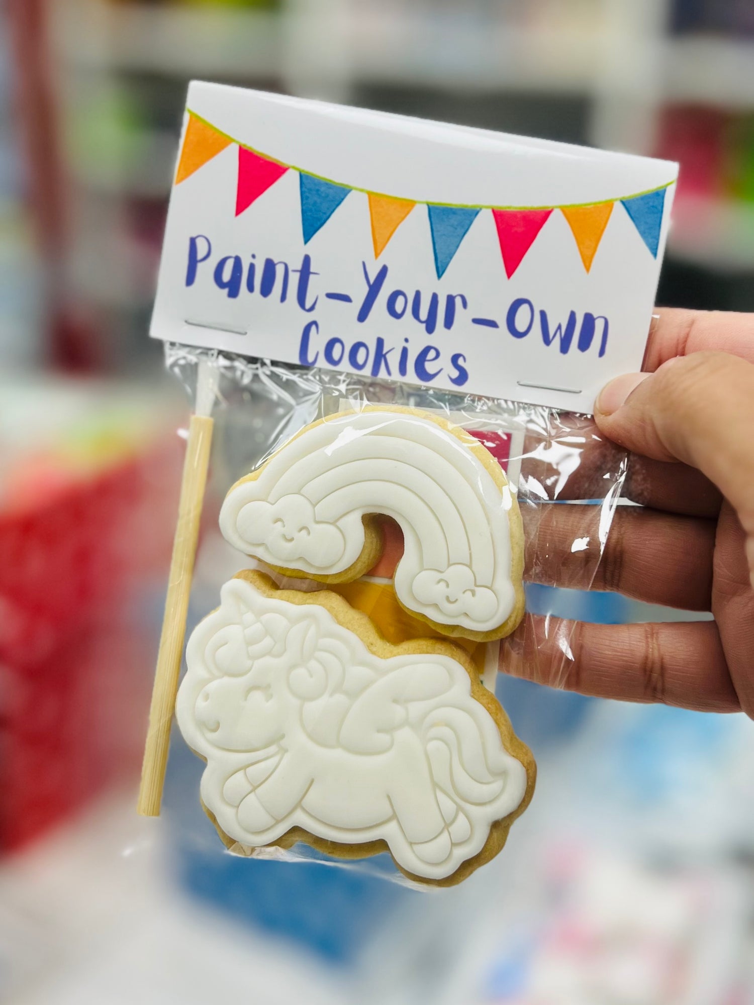 Paint Your Own Cookies - Unicorn