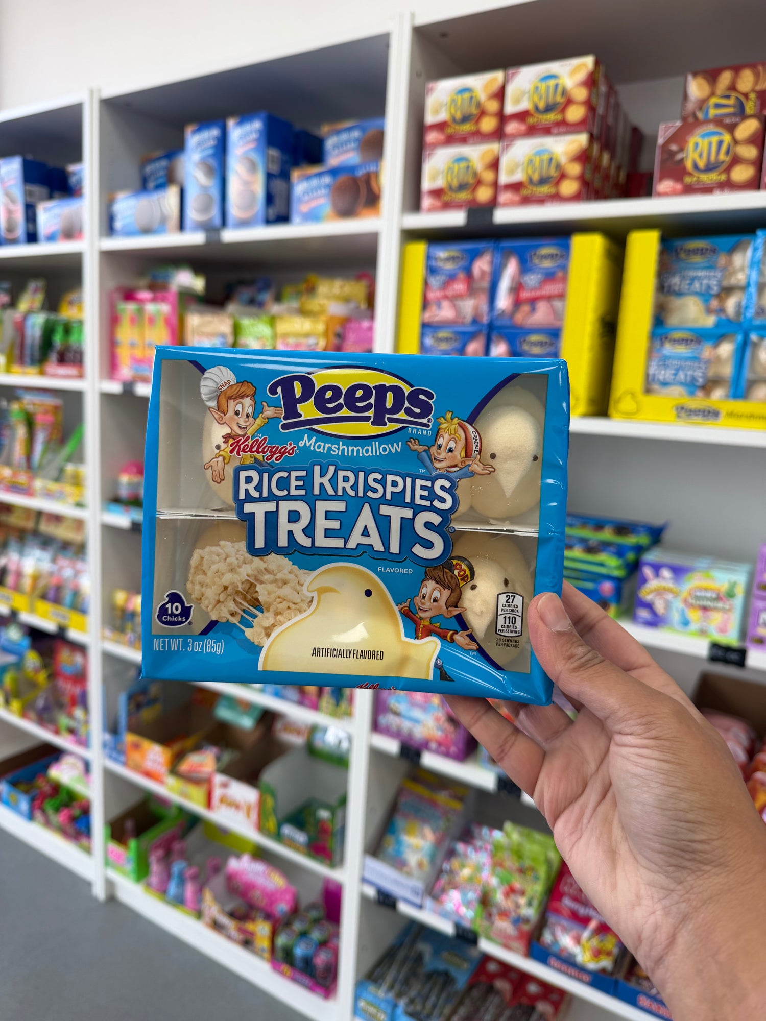 Rice Krispies Treat Flavored Marshmallow Chicks 10pk USA