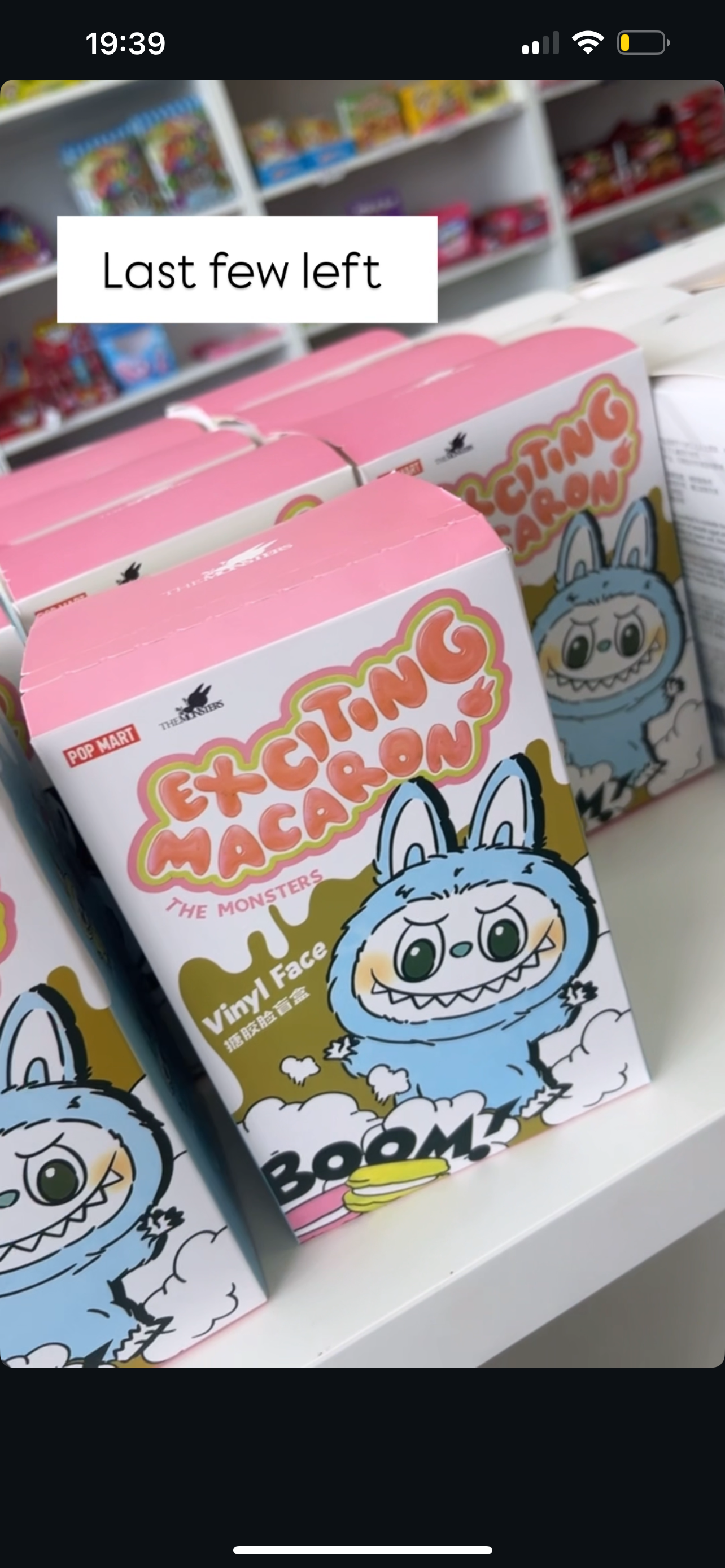 Lafufu The Monster Series Exciting Macarons