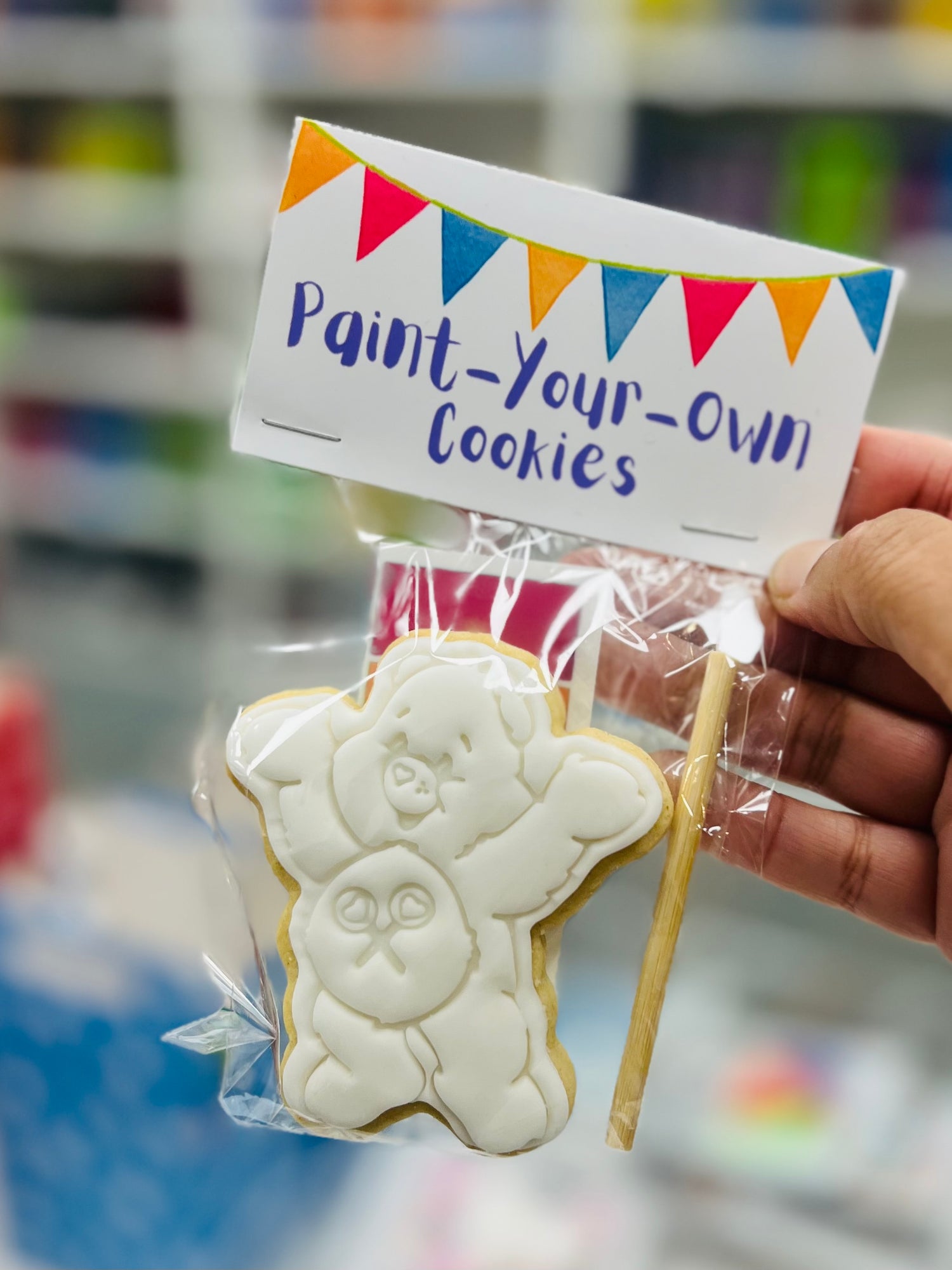 Paint Your Own Cookies - Care Bears