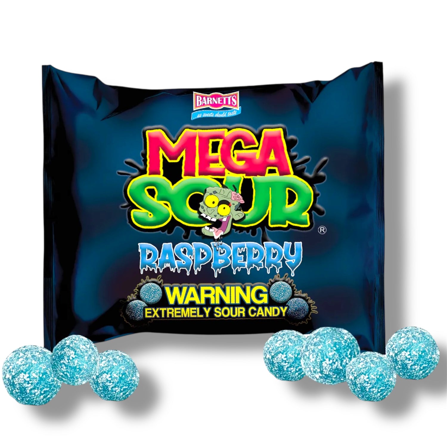 Barnetts Mega Sours Blue Raspberry