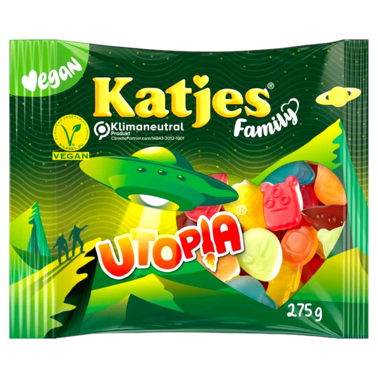 Katjes Utopia Family Bag 275g Vegan (Germany)
