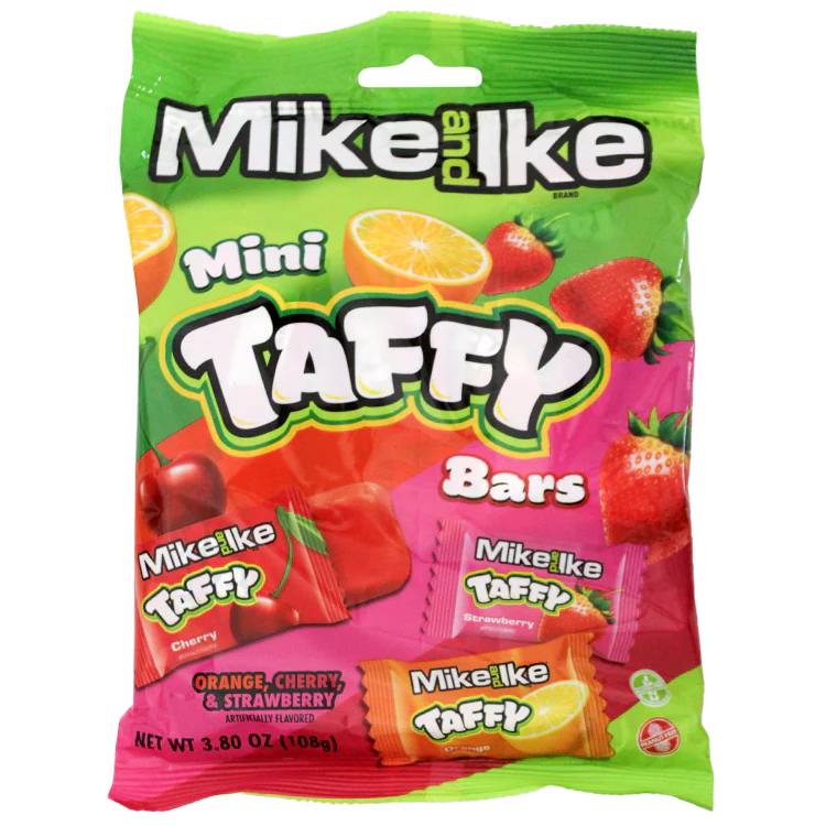 Mike and Ike Taffy Bag