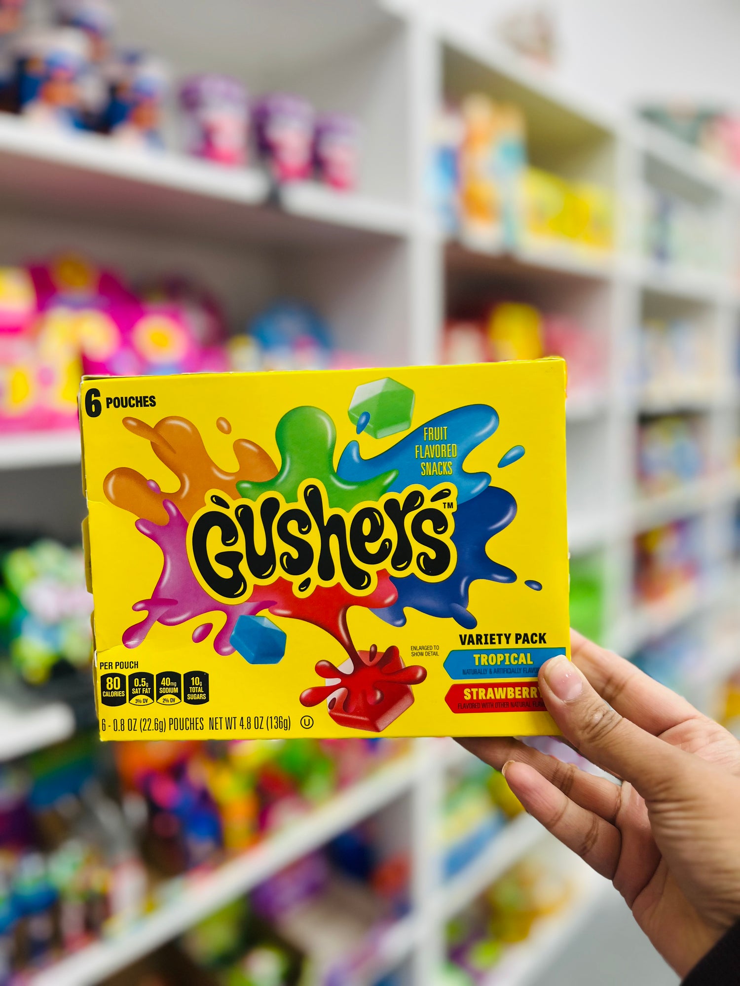 Gushers Pack Strawberry Tropical
