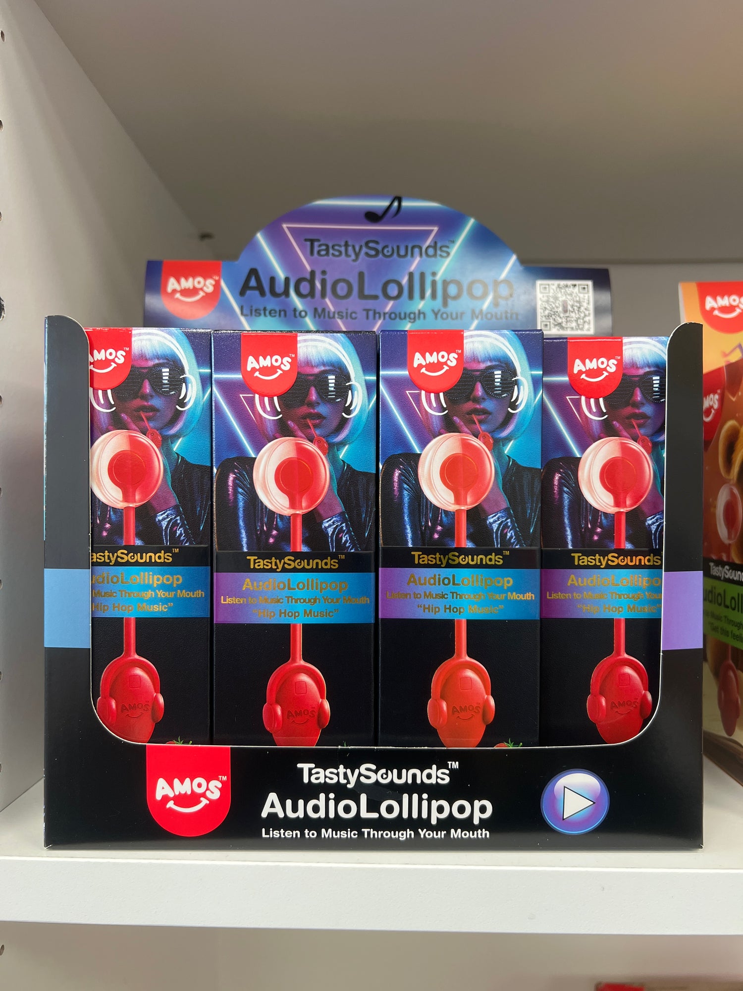 Amos Audio Lollipop Strawberry