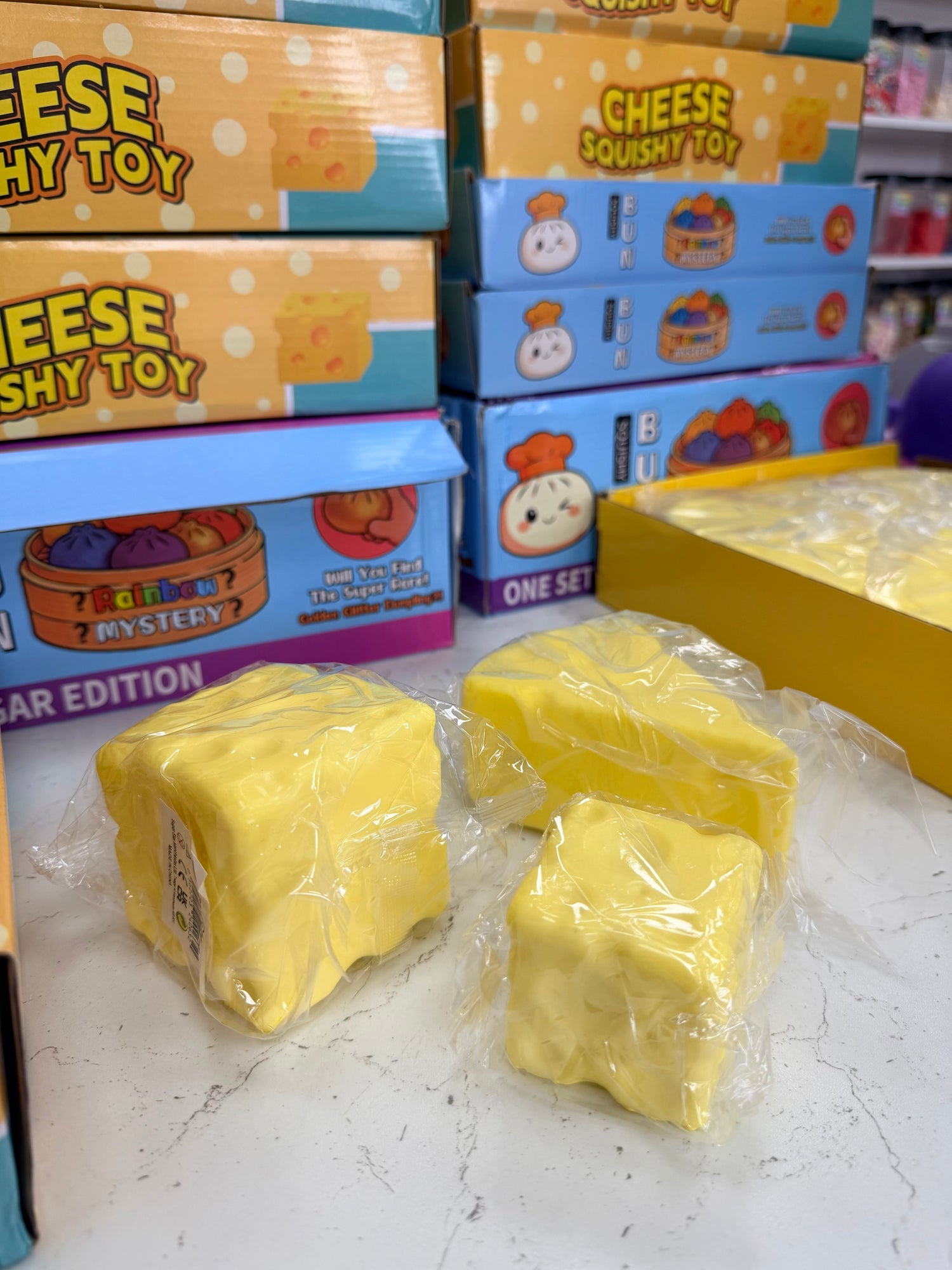 Cheese Slice Squishy LARGE