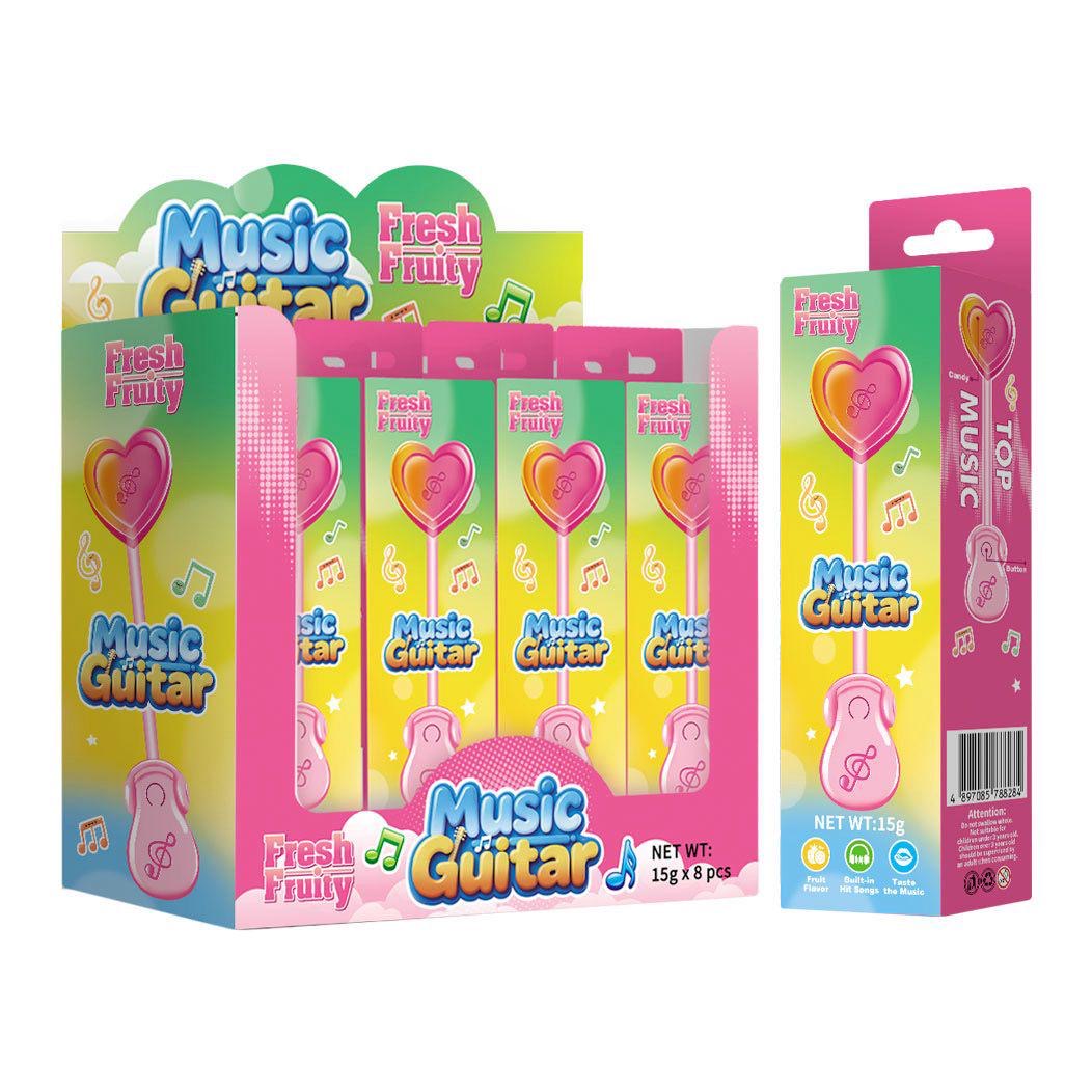 Music Audio Lollipops Fruity Flavour