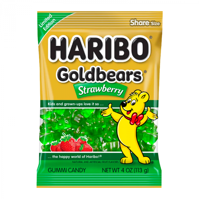 Haribo Gold Bears Strawberry 113g (USA)