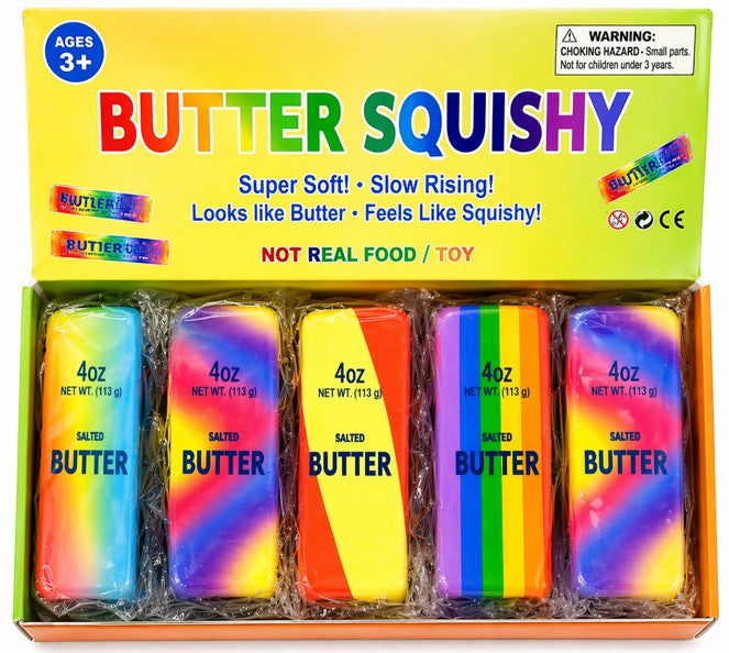 RAINBOW Butter Foam Slow Rising Squishy