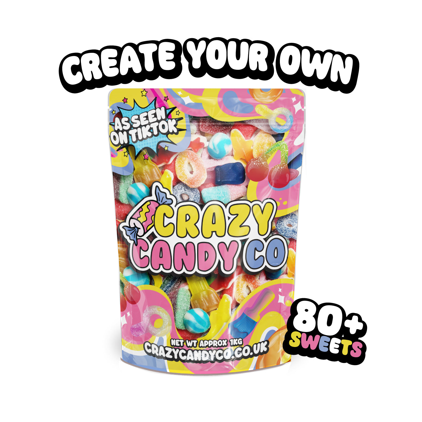 Create your own pick and mix bags 