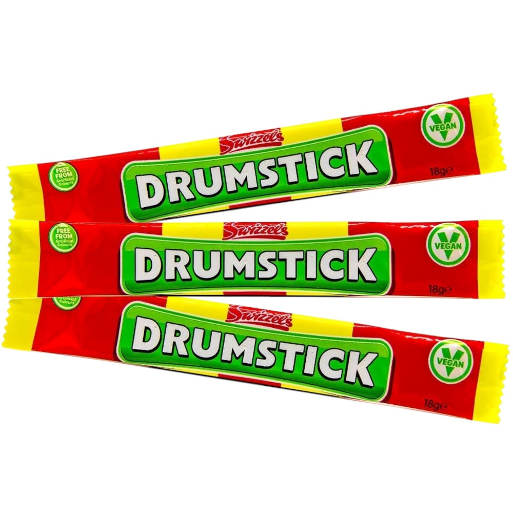 Swizzels Drumstick Original Raspberry and Milk Chew Bar 3 Pack
