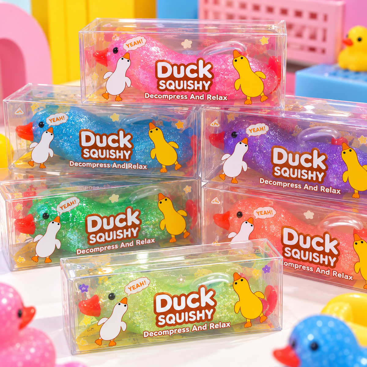Glitter Duck Squishy