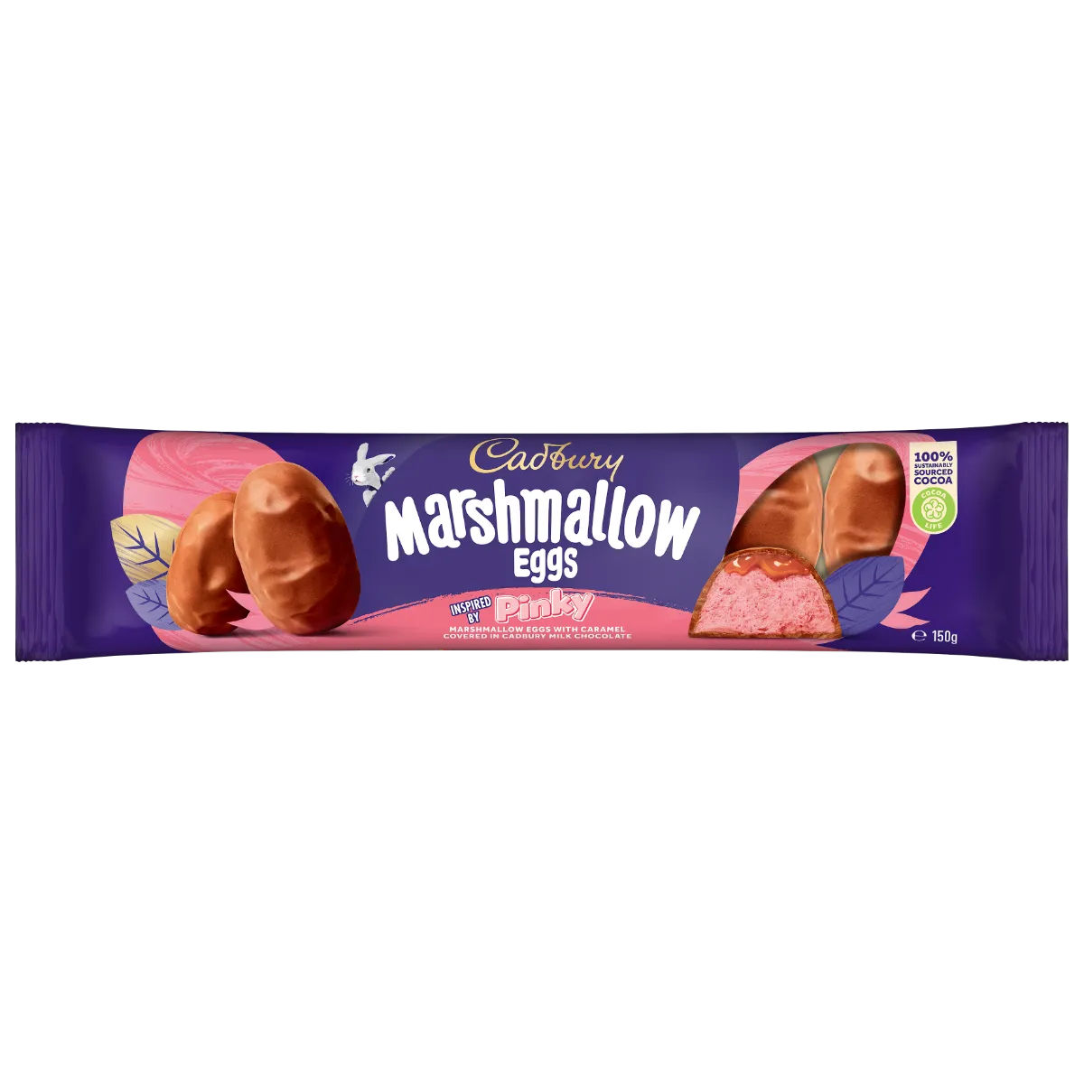 Cadbury Pinky Marshmallow Egg Tray 150g (Australia)