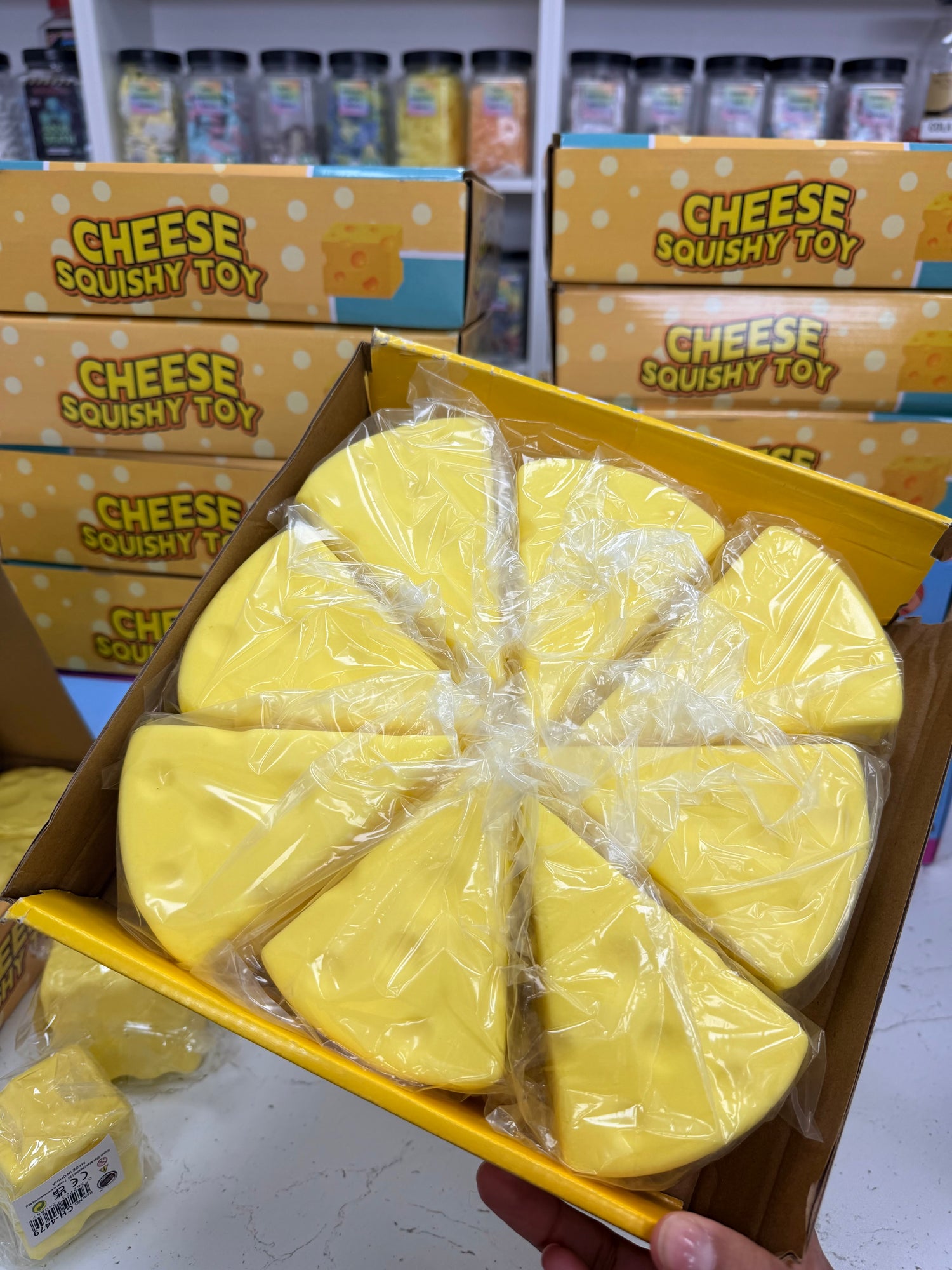 Cheese Slice Squishy LARGE