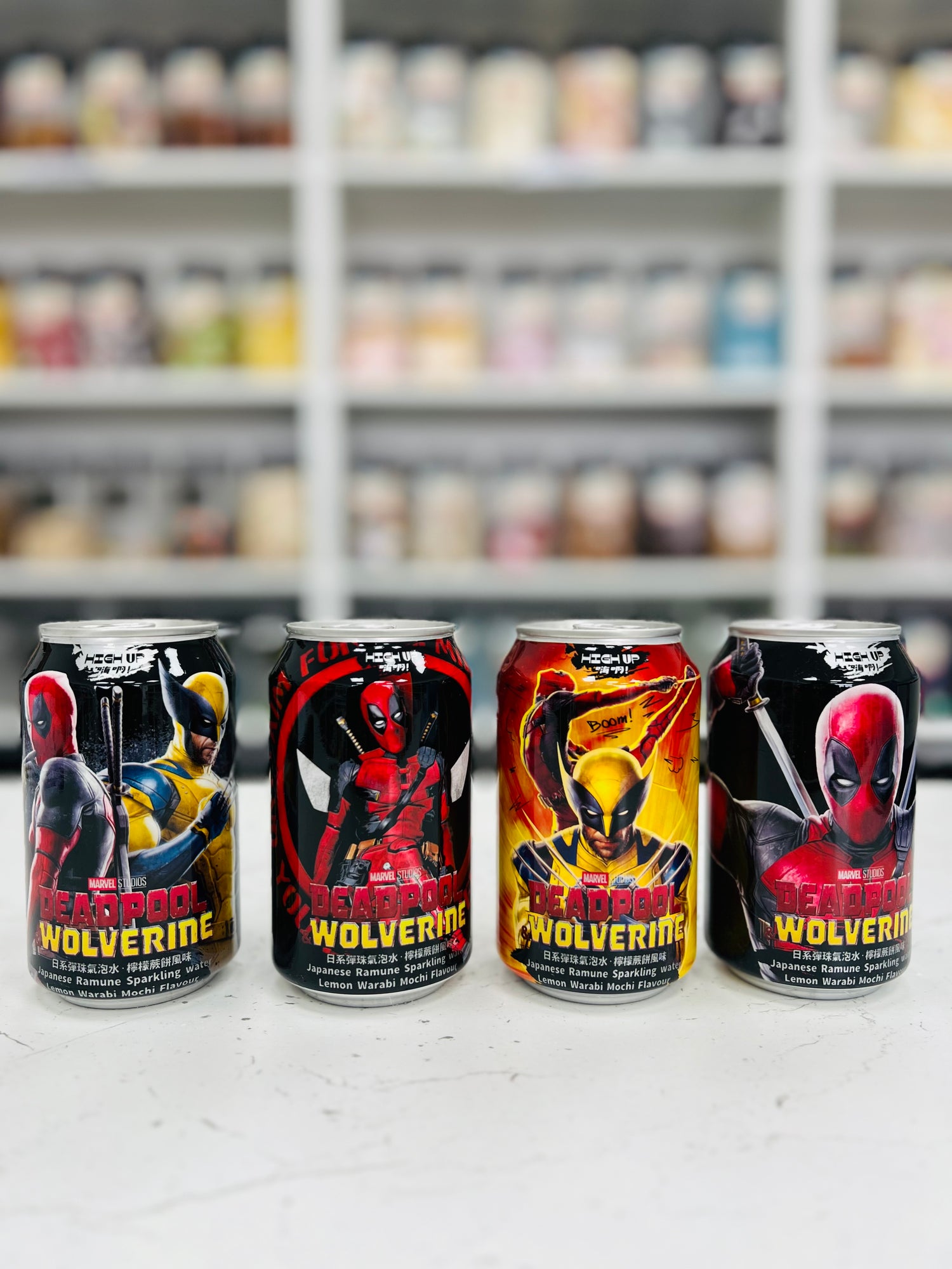 Deadpool & Wolverine Ramune Lemon Warabi 330ml