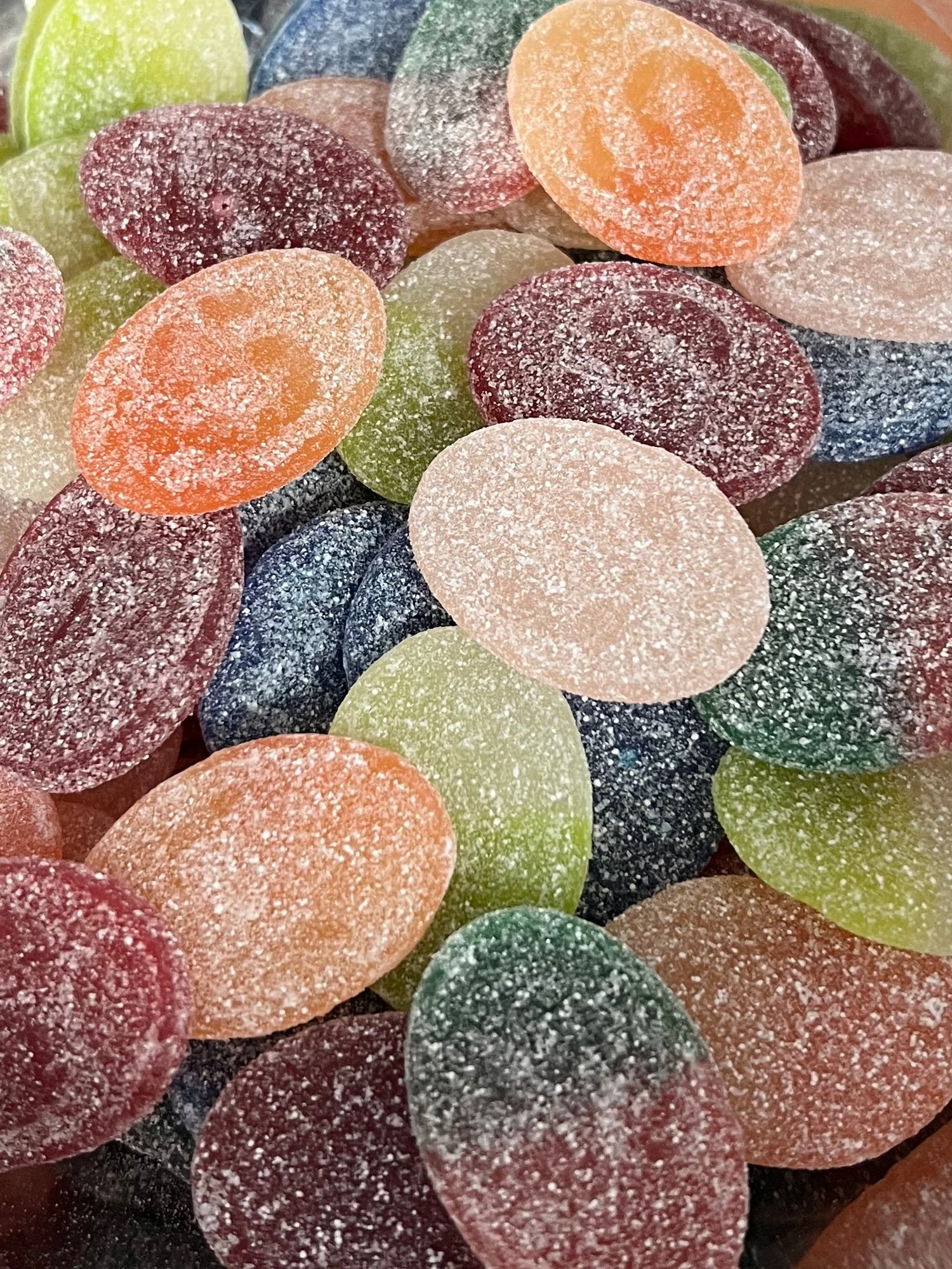 Sour Swedish Ovals Mix Flavours 250g (Vegan)