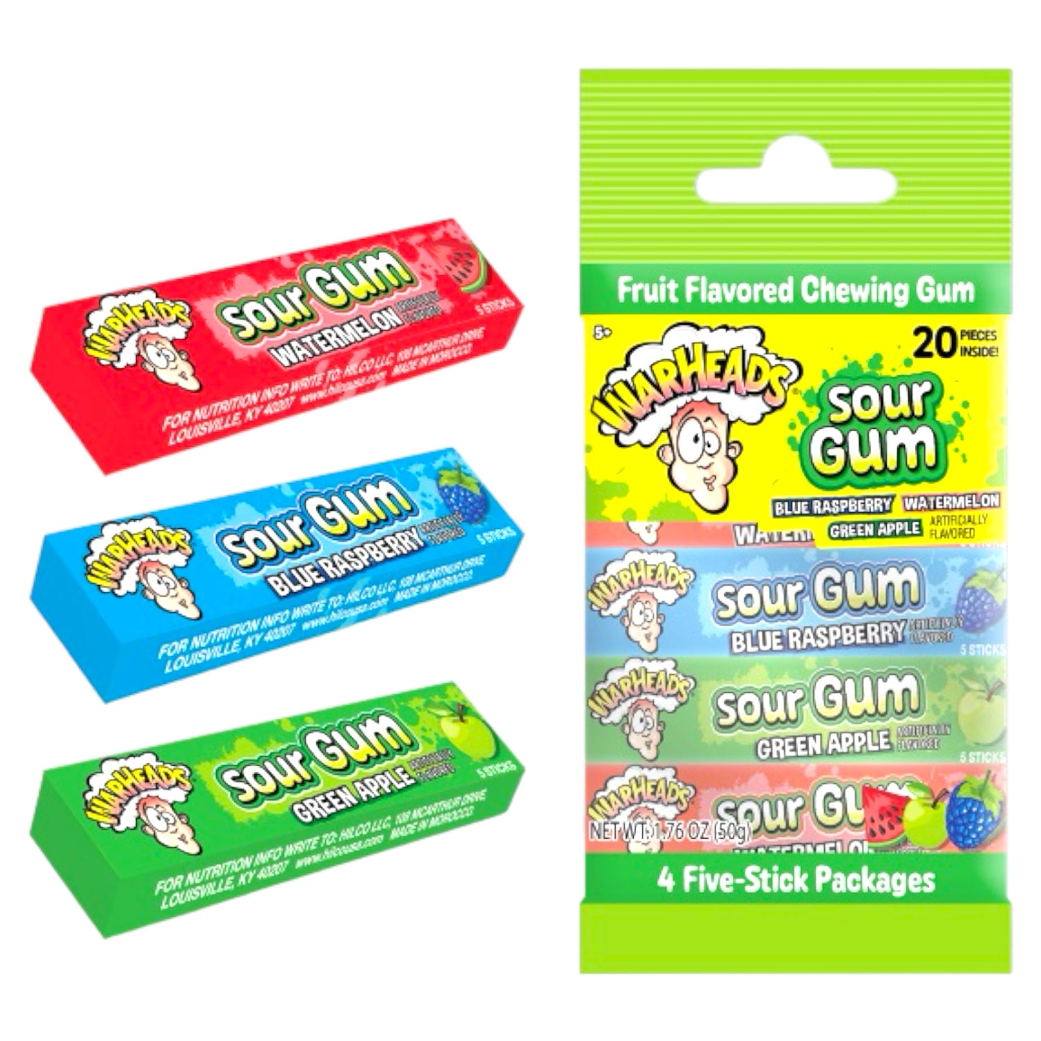 Warheads Sour Gum