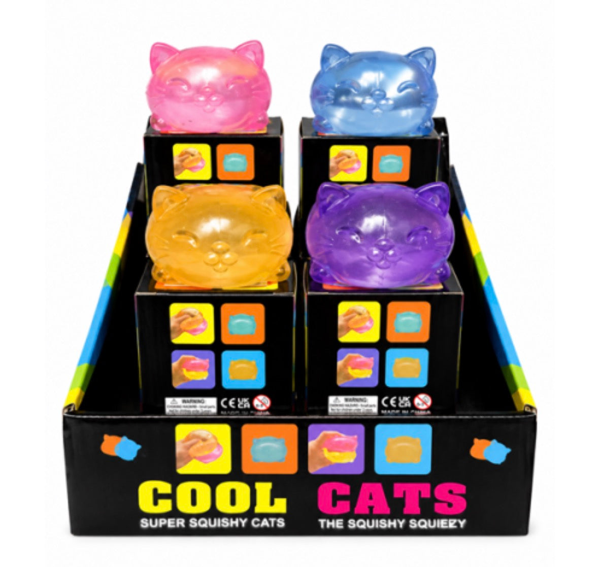 Cool Cat Squishy In Box