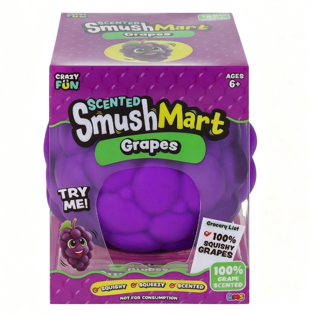 Jumbo Grape Squishy