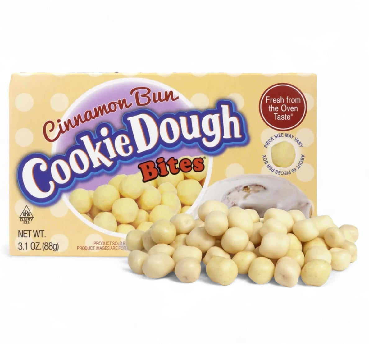 Cookie Dough Bites Cinnamon Bun