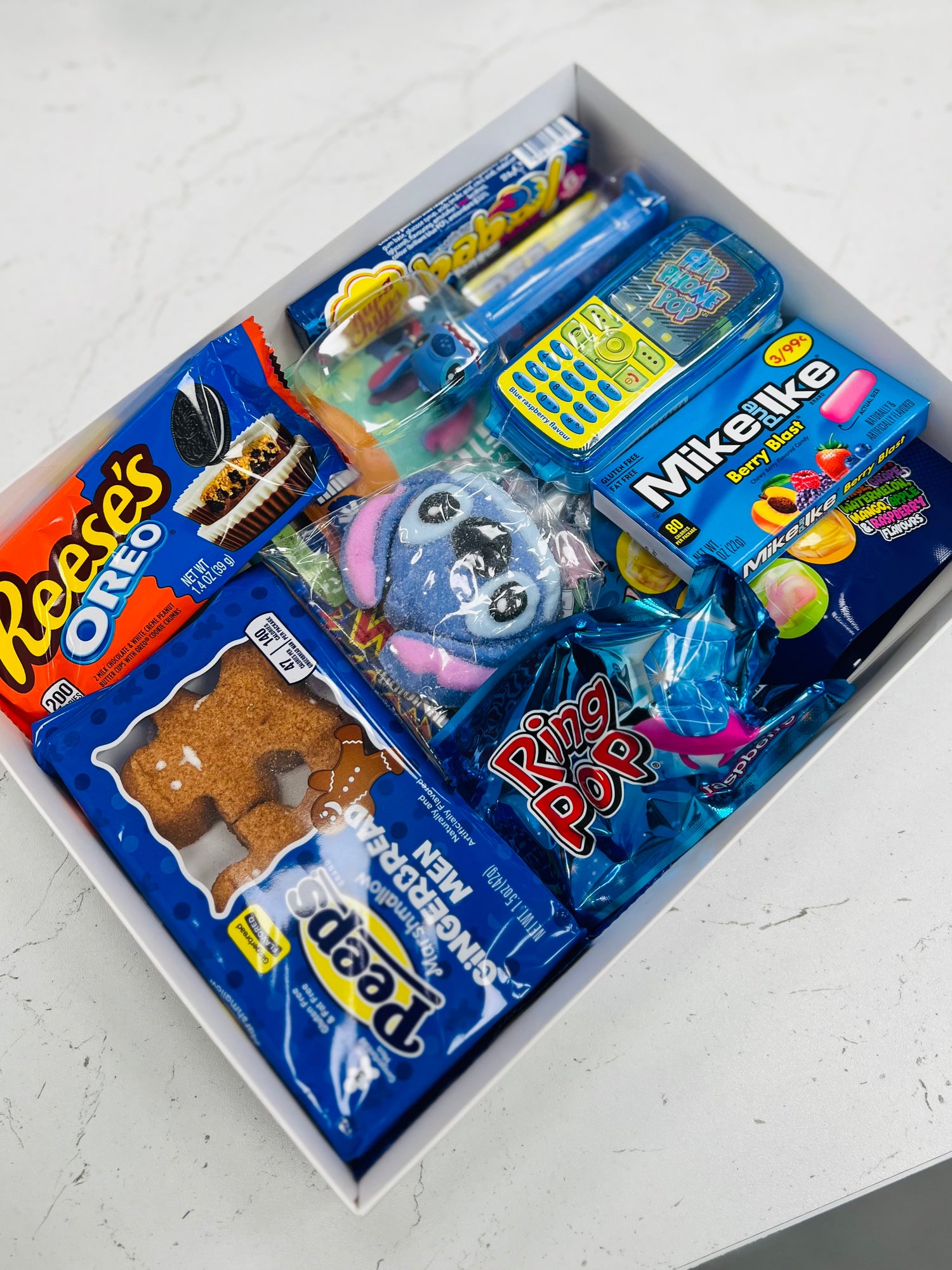Christmas American Sweet Box - Blue