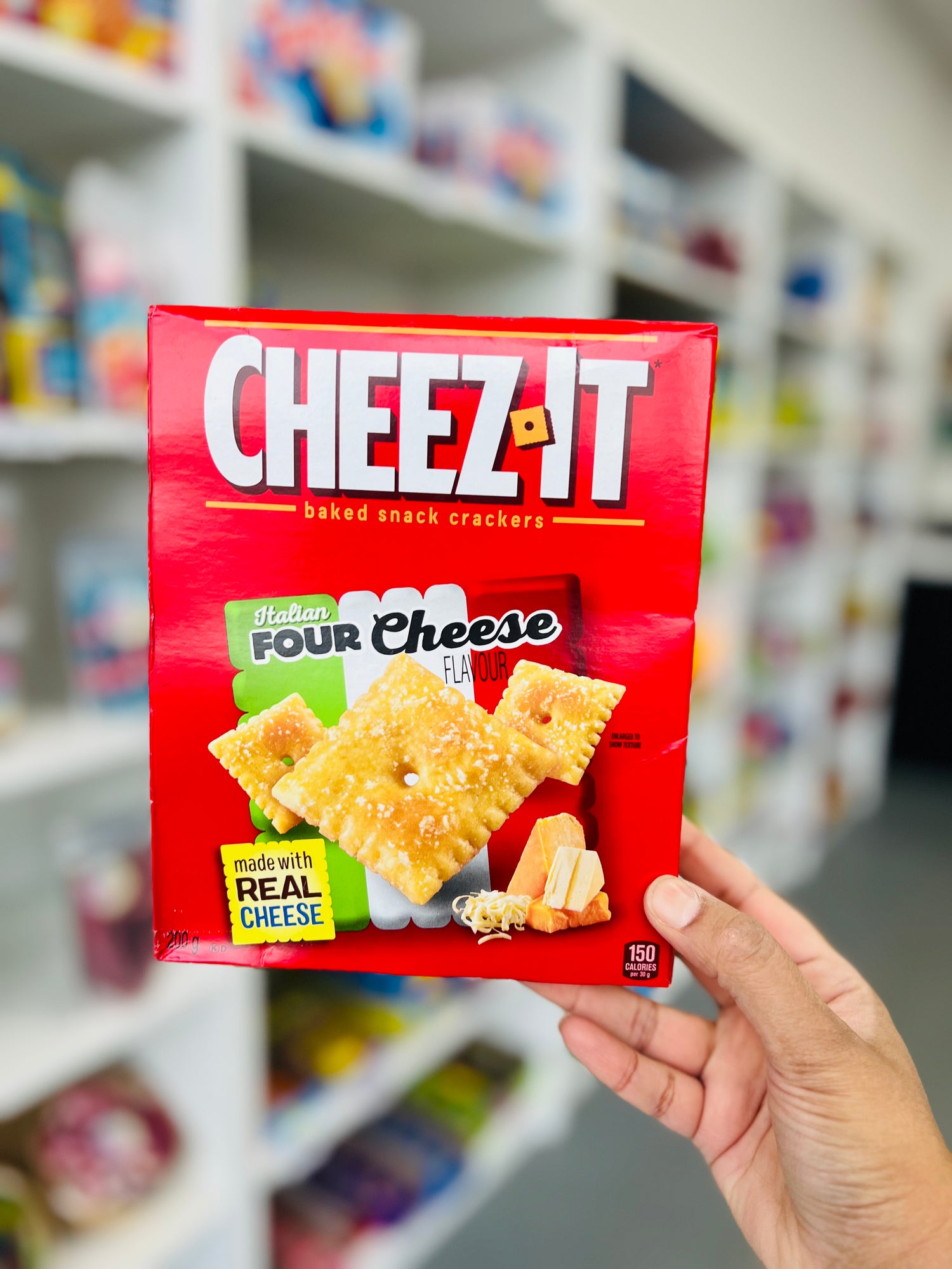 Cheez It Crackers Italian Four Cheese (200g)