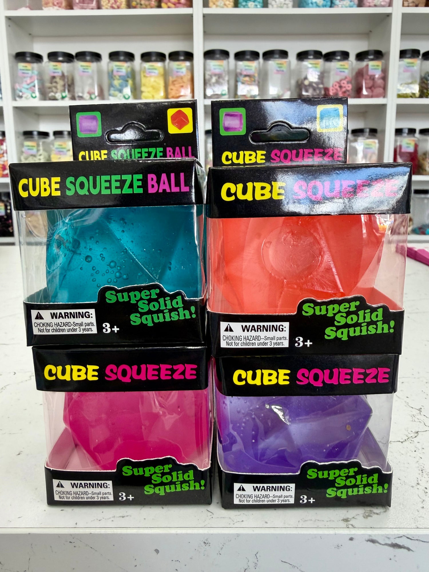 Diamond Cube Squeeze Squishy